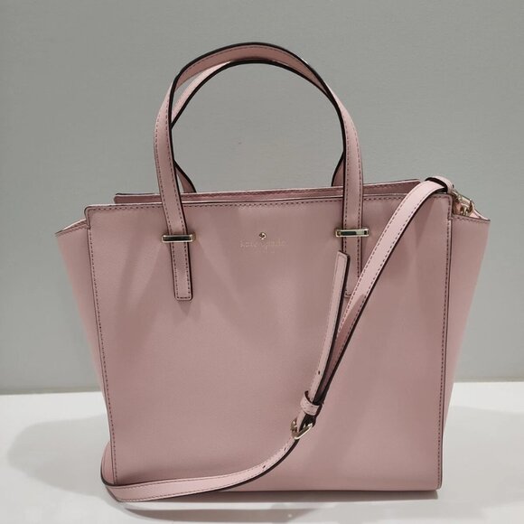Euc Kate Spade Cedar Street Pink Leather Shoulder Bag Purse - Picture 1 of 12